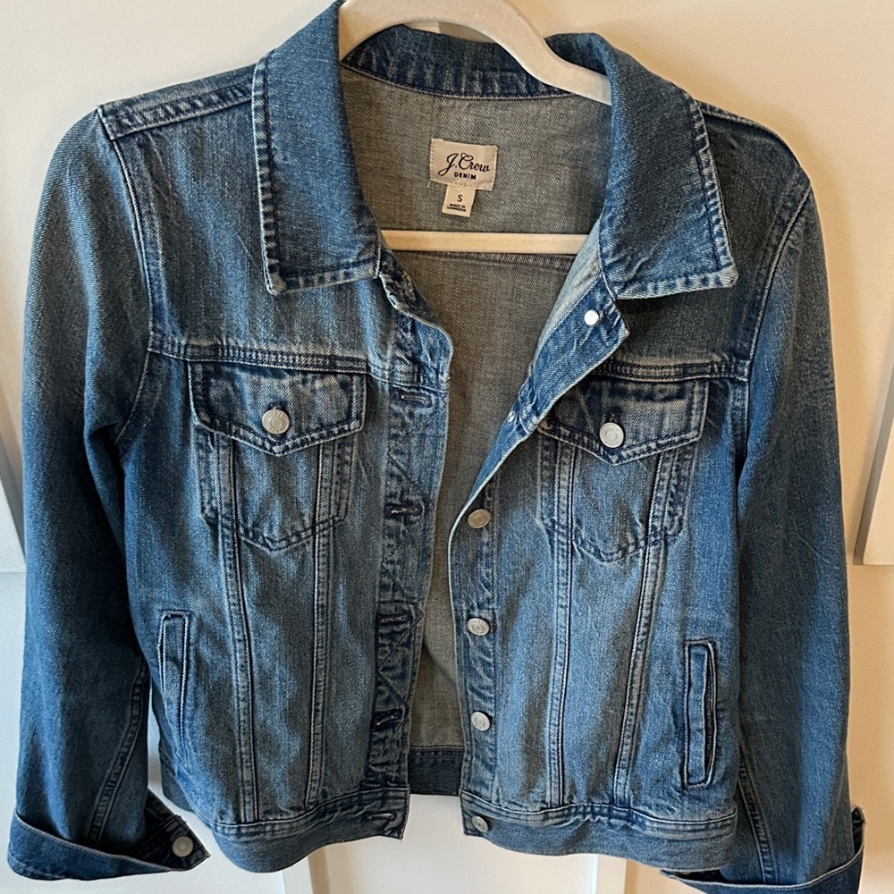 J. Crew Classic Blue Jean Jacket